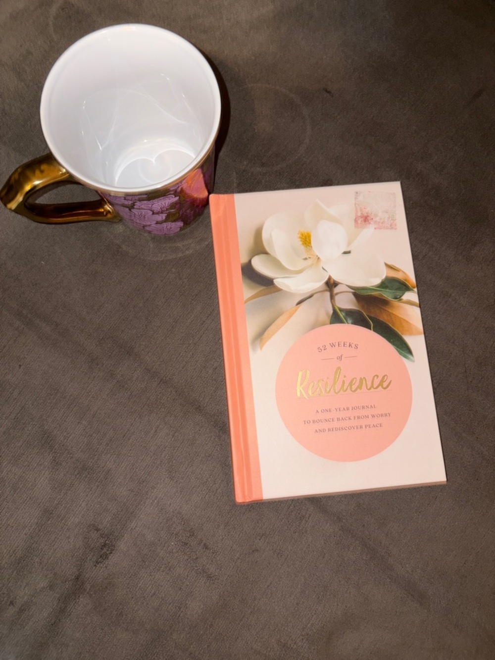 Resilience 52-Week Guided Journal - Pink Floral Cover